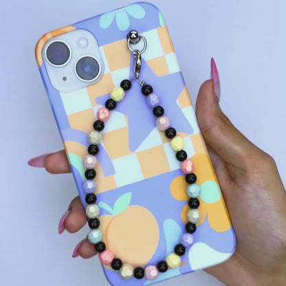 Peachy Petals Heartflowers Fall Chain Phone Cover