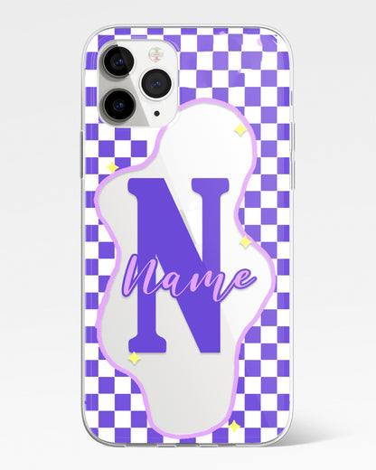 My Initial Pop Transparent Silicone Phone Cover