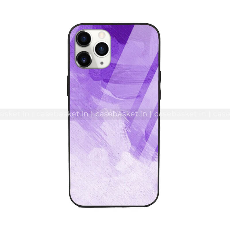 Purple Paste Glossy Phone Cover