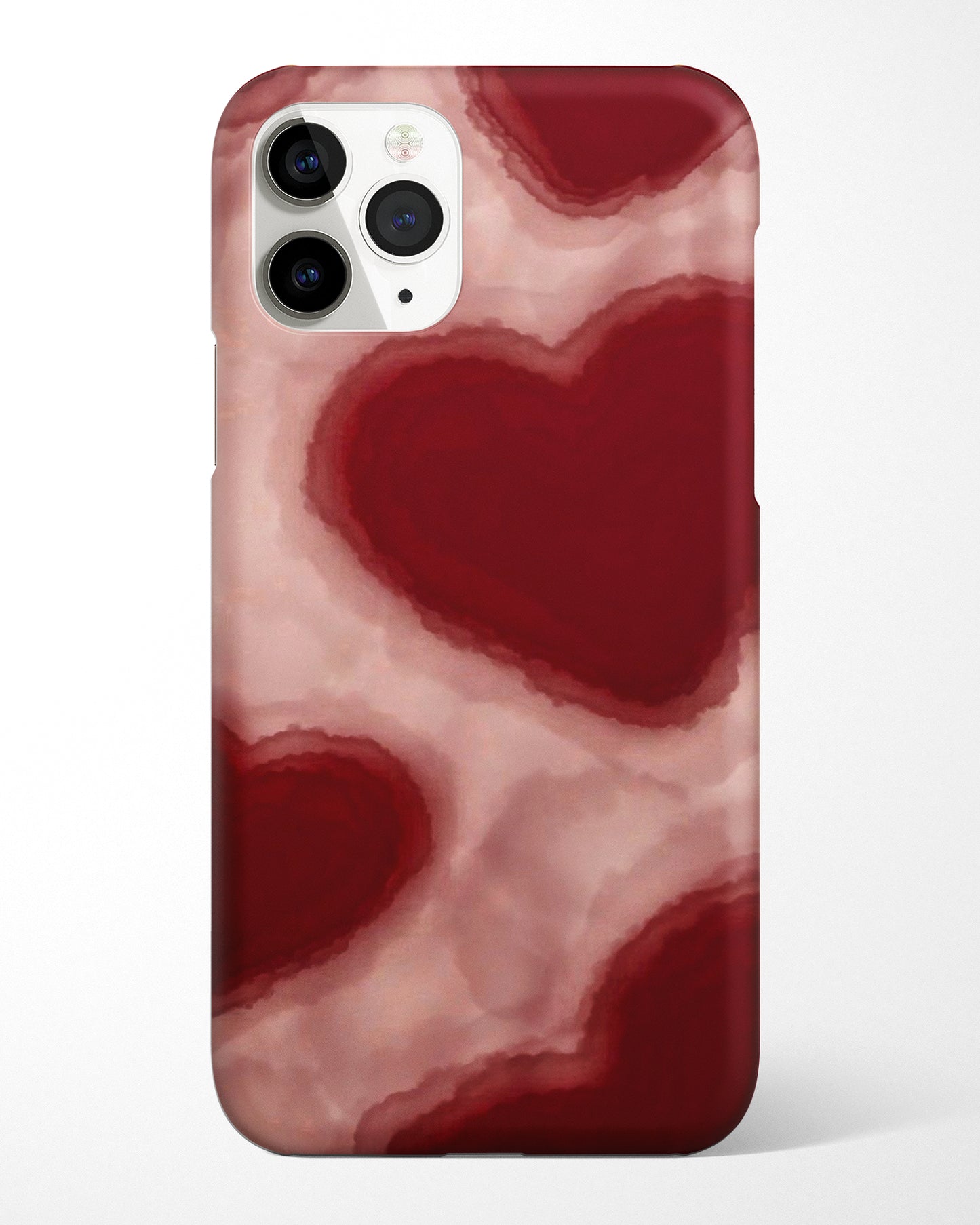 Crimson Reverie Heart Phone Cover