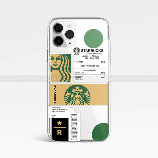 Starbucks Coffee Transparent Silicone Cover #2