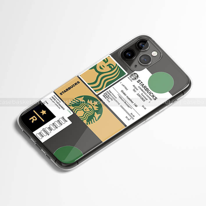 Starbucks Coffee Transparent Silicone Cover #2