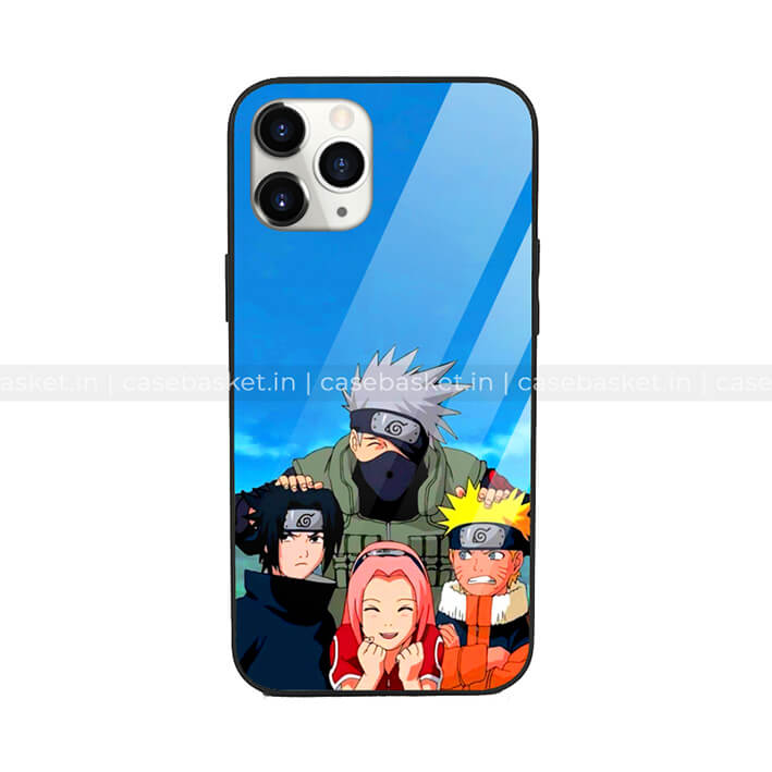 Team 7-Naruto Glossy Phone Cover