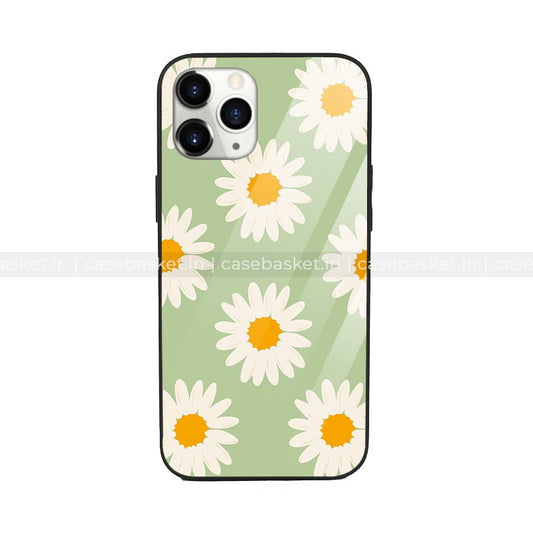 Daisy Delight Glass Phone Cover