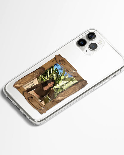 Woodland Polaroid Frame Transparent Silicone Cover