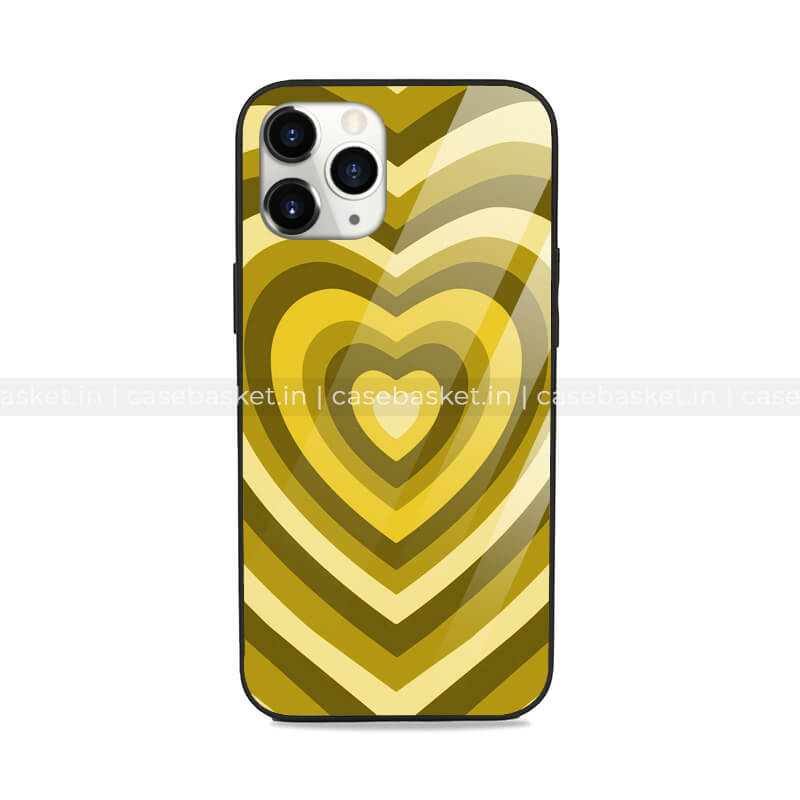 Yellow Y2K Glossy Phone Cover