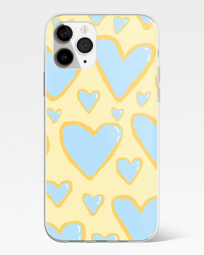 Candy Cloud Hearts Phone Cover