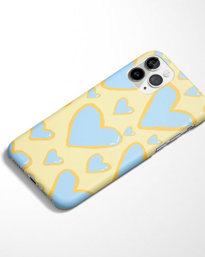 Candy Cloud Hearts Phone Cover