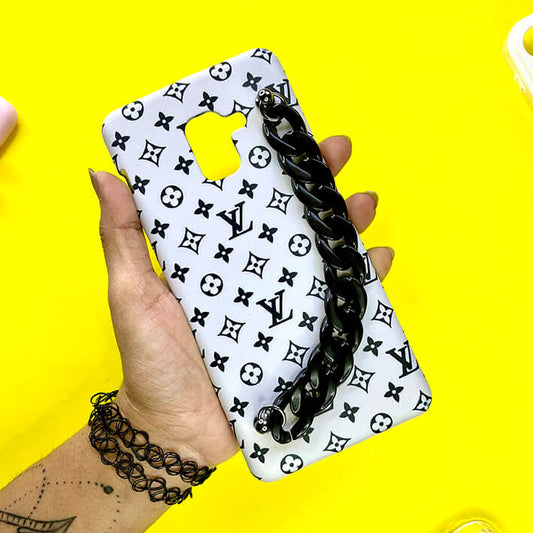 CB Black Chain Phone Cover