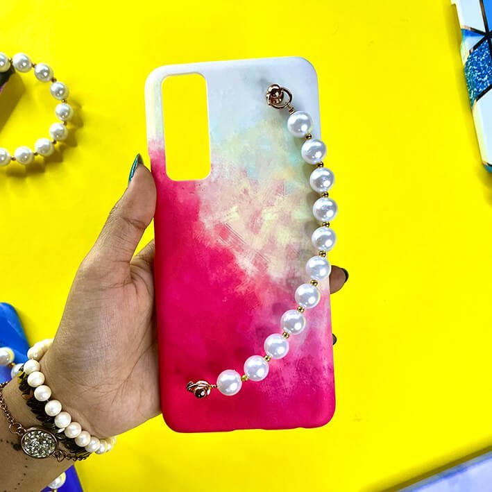 White Hue Pearl Phone Cover