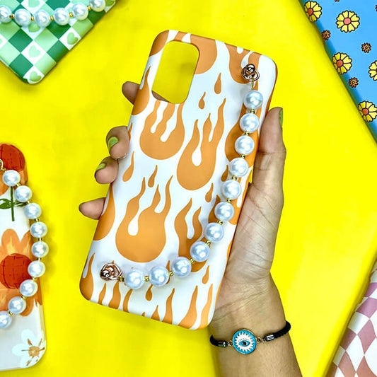 Funky Fire Pearl Phone Cover