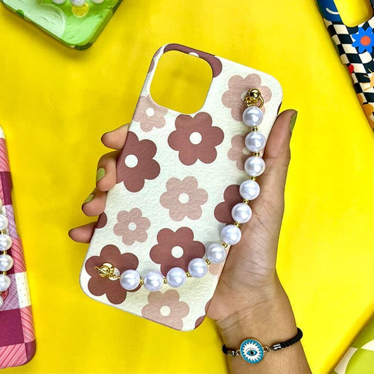 Cocoa Daisies Pearl Phone Cover